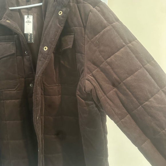 Banana Republic Brown Cordory Quilted Jacket - Picture 5 of 7